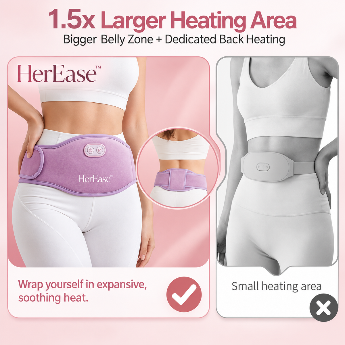HerEase™ Dual-Sided Menstrual Heating Belt